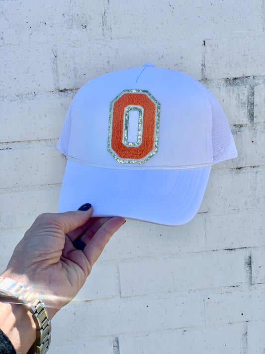 OSU White Trucker Hat