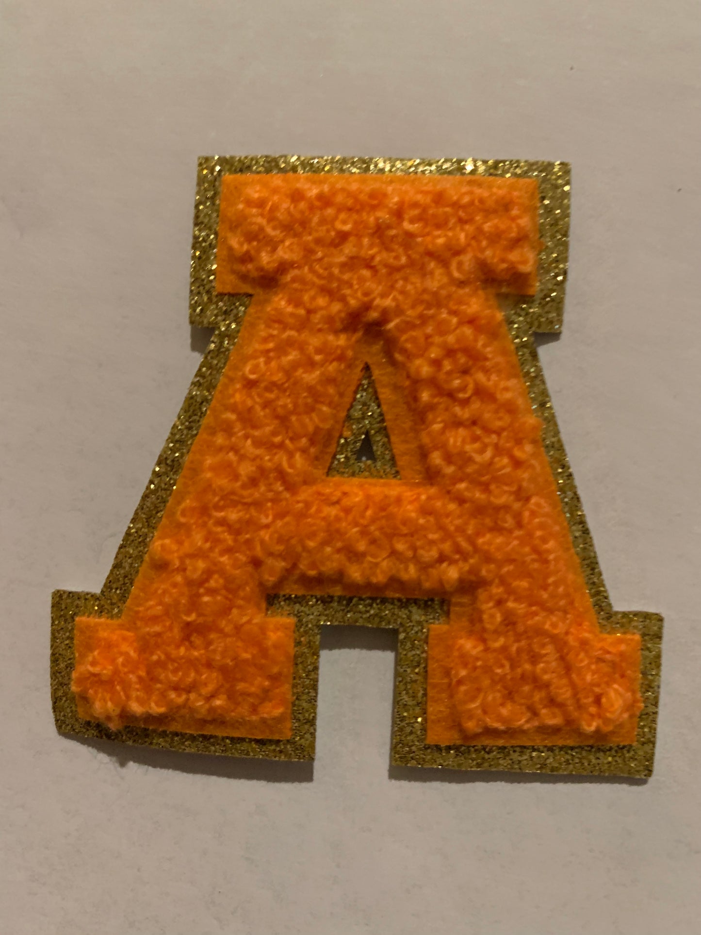 BETA Letter Multicolor Chenille