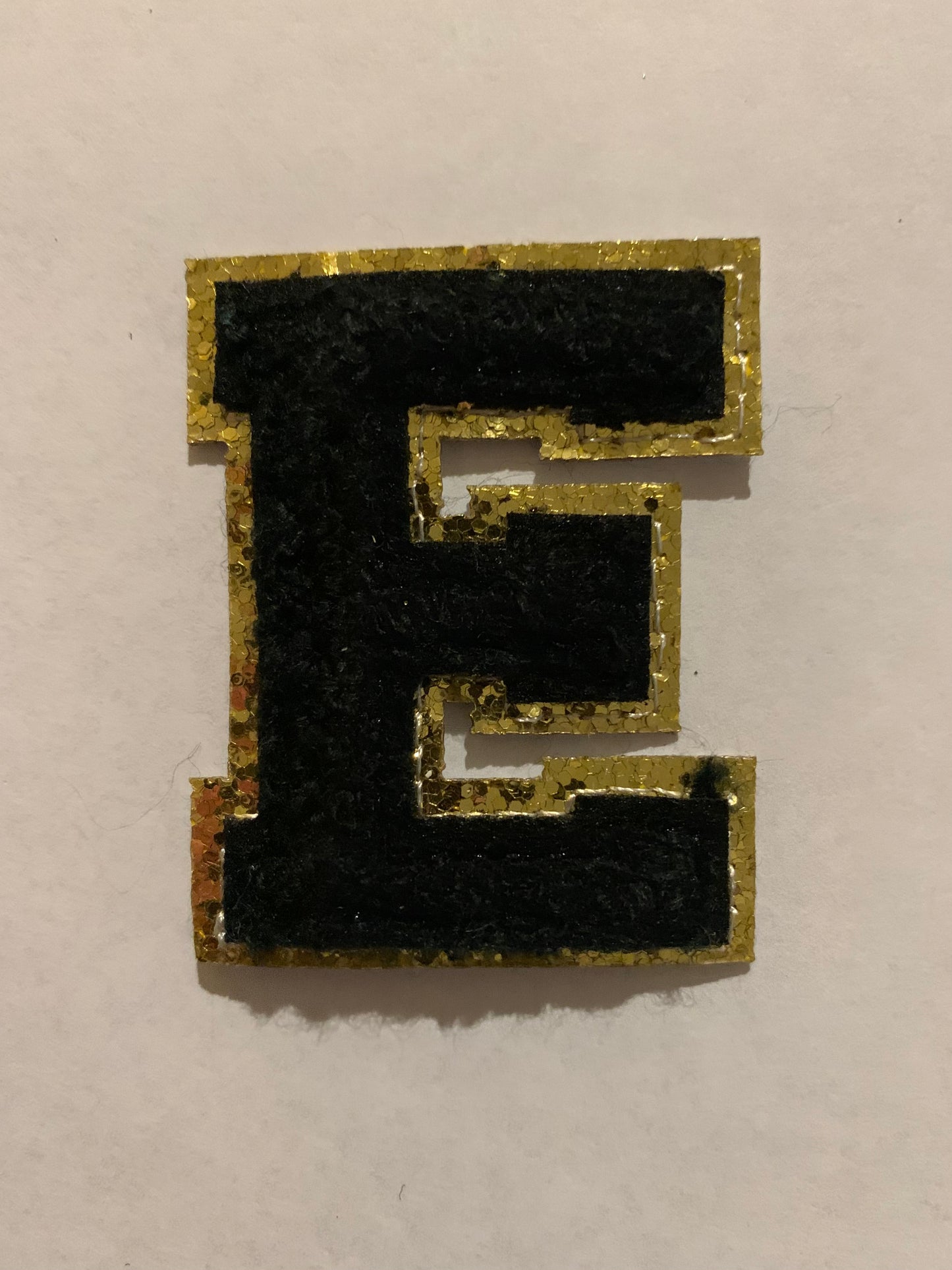 BETA Letter Multicolor Chenille