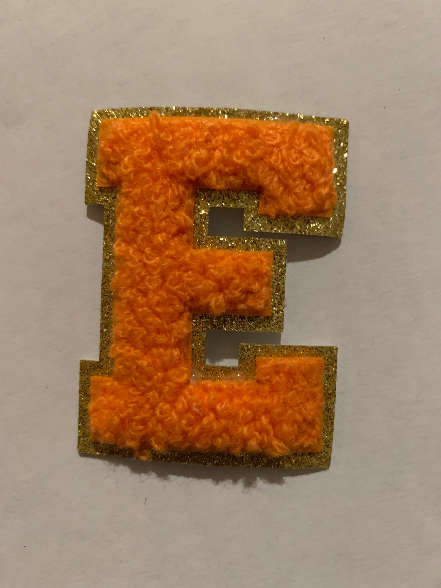 BETA Letter Multicolor Chenille