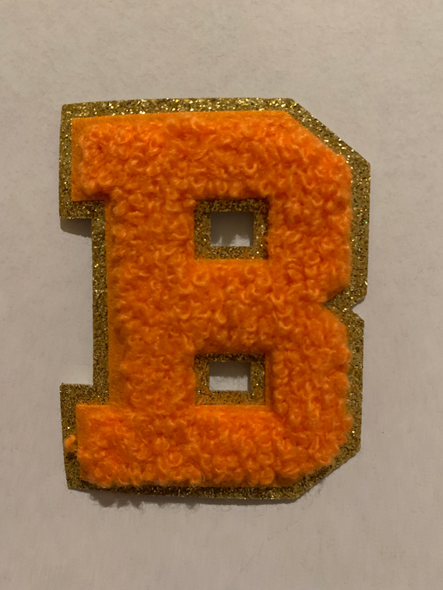 BETA Letter Multicolor Chenille