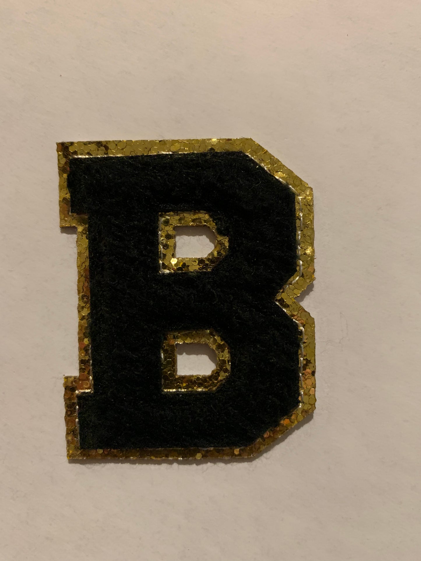 BETA Letter Multicolor Chenille