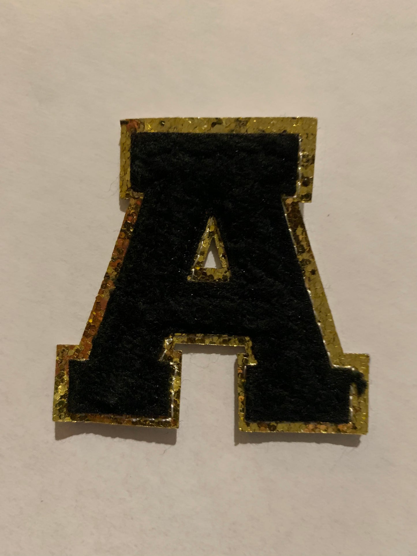 BETA Letter Multicolor Chenille